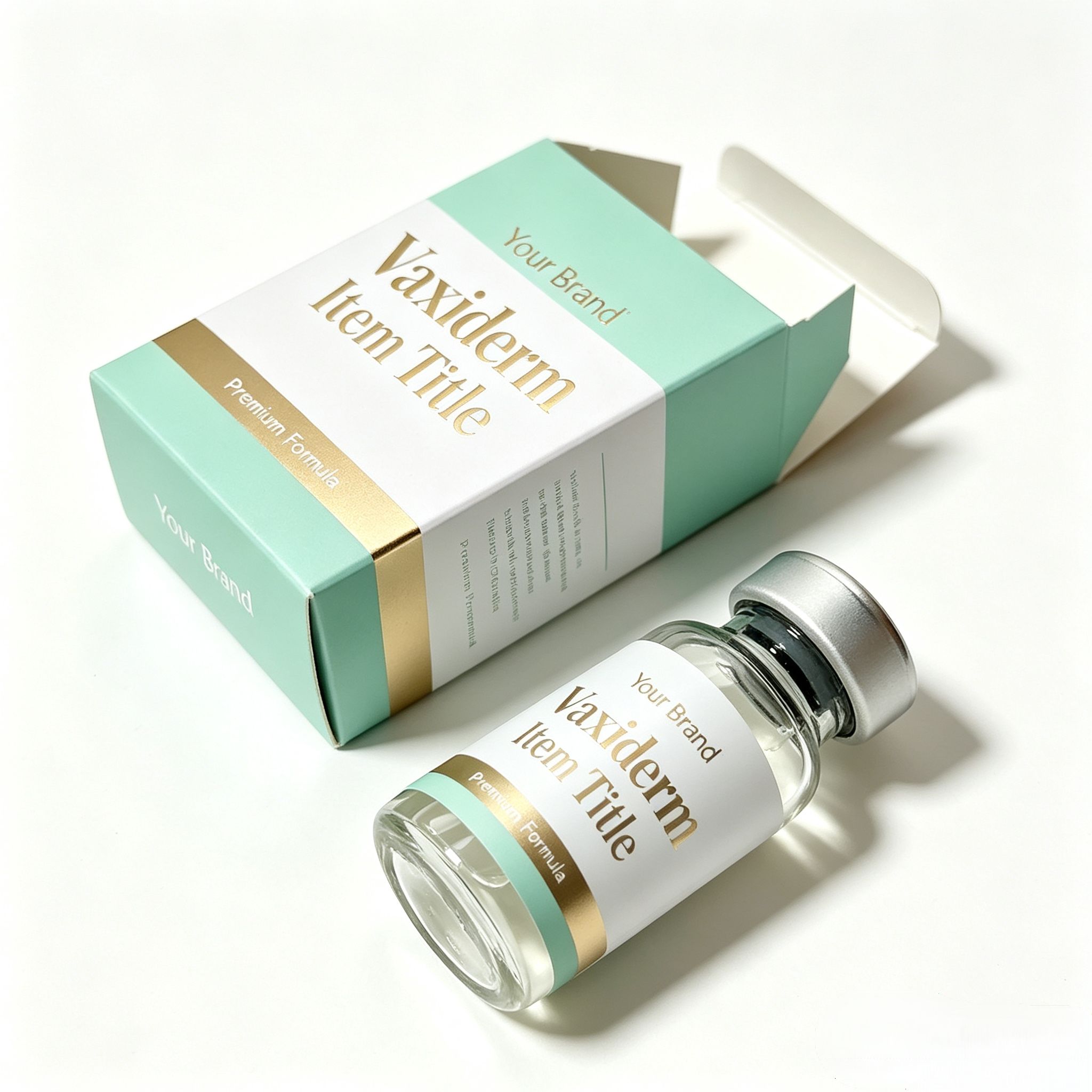 Op maat gemaakte peptide-vial  - The Nutrition Fitness recensie en prijs