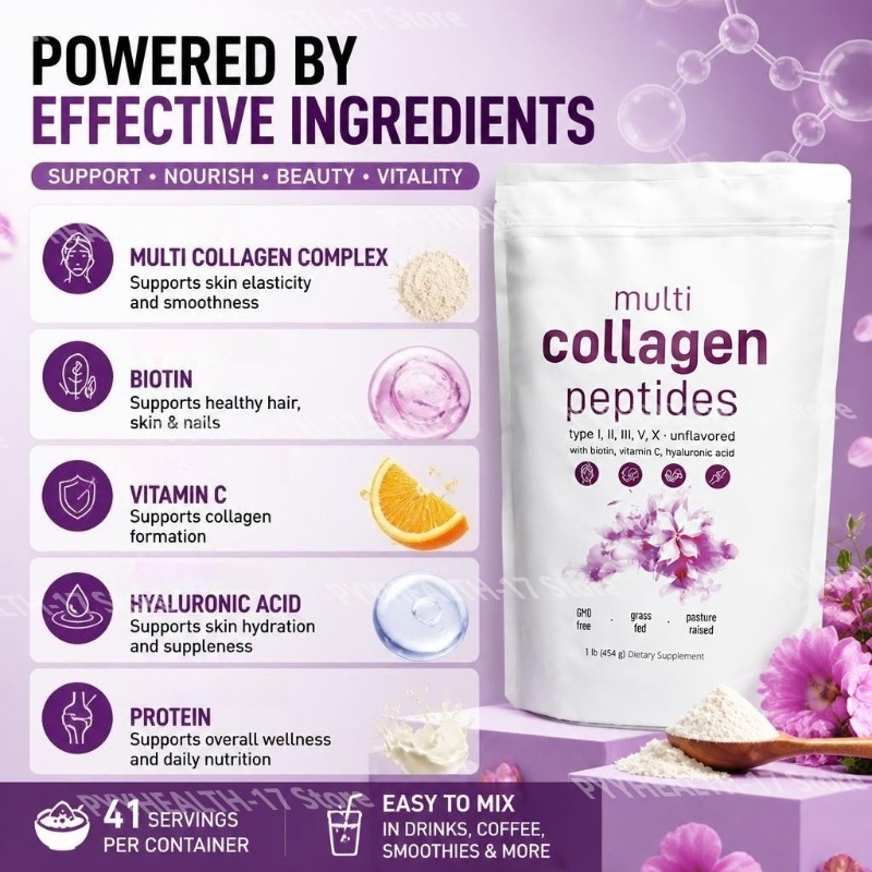 Multi Collageen Peptiden Poede - Collagen Peptide Powder recensie en prijs
