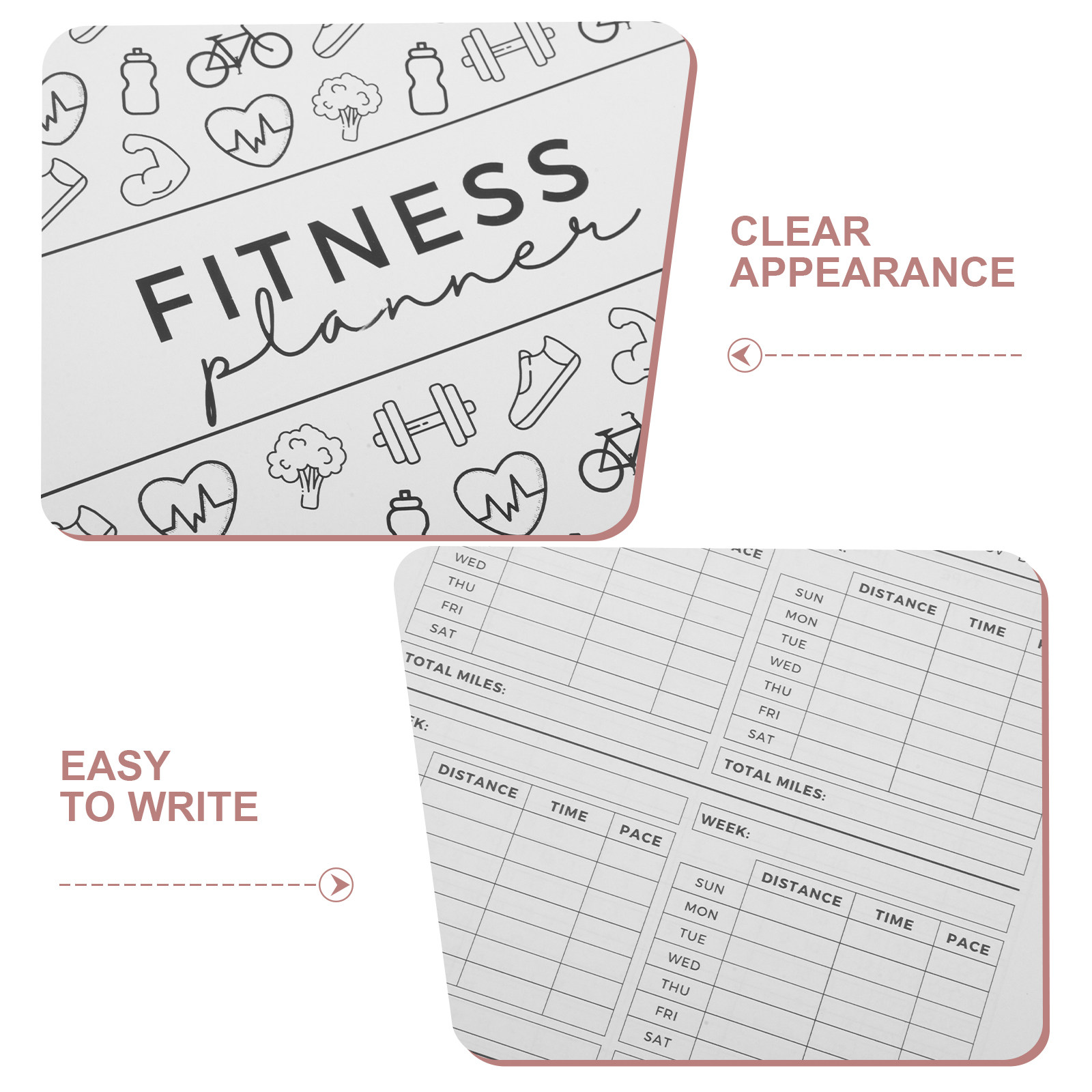 Fitnessplanner Fitness Workout - The Nutrition Fitness recensie en prijs