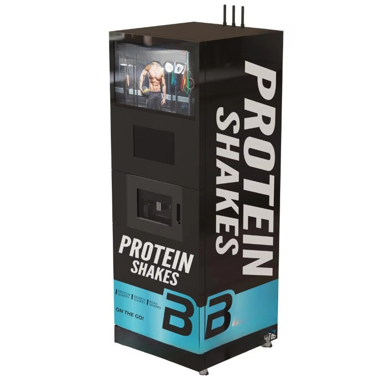 Automatische eiwitshake-kiosk  - The Nutrition Fitness recensie en prijs