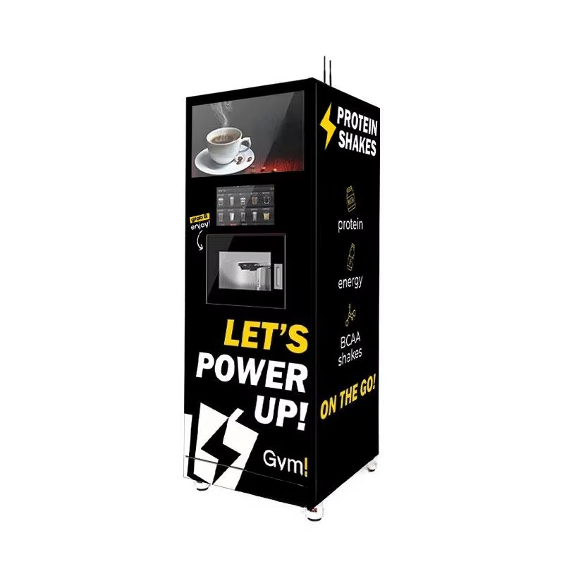 Automatische eiwitshake-kiosk  - The Nutrition Fitness recensie en prijs